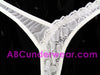 Elegant Sheer Lycra Heart Lace Thong-Coquette-ABC Underwear