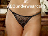 Elegant Silver Cat Women's G-String for a Sophisticated Appeal-Magic Silk-ABC Underwear