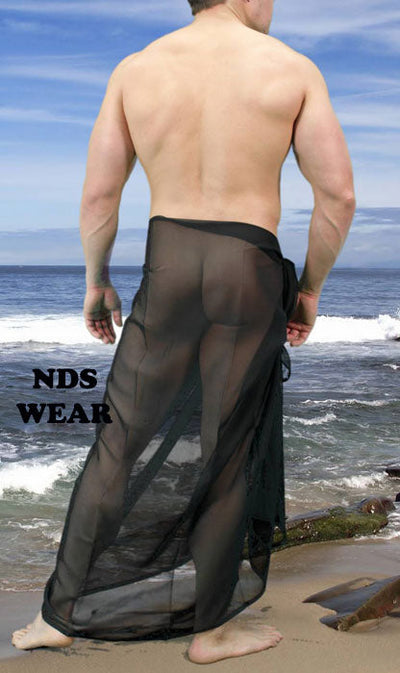 Elegant and Versatile Full Size Sheer Sarong-NDS Wear-ABC Underwear