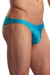 Euro Male Spandex Pouch Cheeky Bikini Brief Underwear - Turquoise-Male Power-ABC Underwear