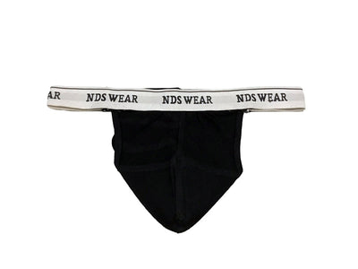 Exclusive SALE!: NDS Wear Men's Stretch Cotton Brazilian Thong in Black