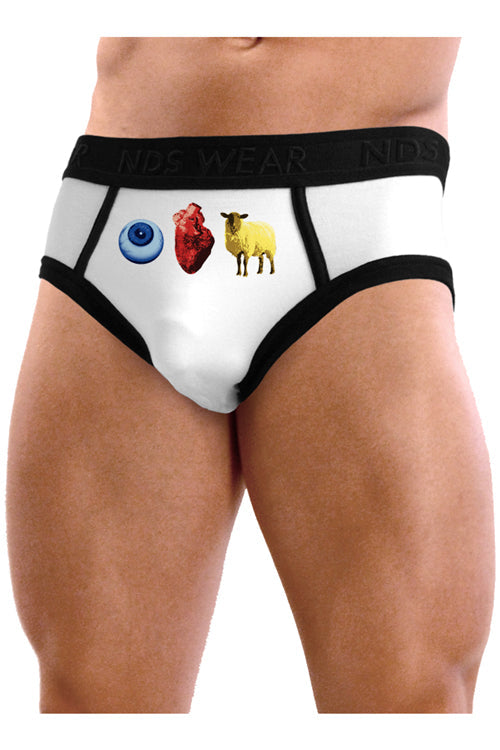 Eye Heart Ewe - Mens Briefs Underwear