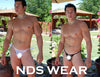 Fabian's Net String Tie Bikini - Sexy Sheer Mens Underwear-NDS WEAR-ABC Underwear