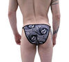 Festivo Black Zebra String Brief Men's Underwear by NDS Wear - BLOWOUT SALE!