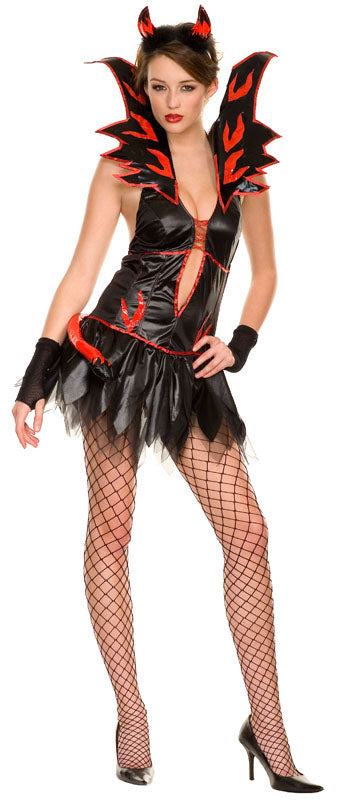 Fire Flirty Devil Costume Closeout