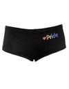 Gay Pride Rainbow Women's Boyshorts Booty Short-Tooloud-ABC Underwear