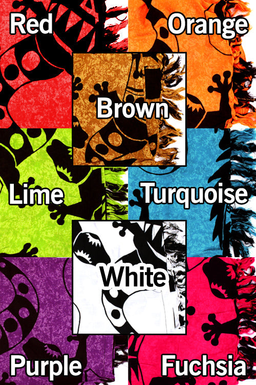 Gecko Tattoo Mini Sarong