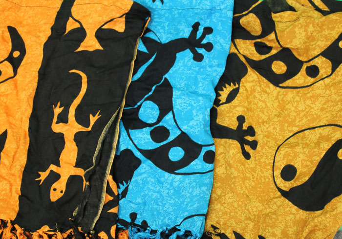 Gecko Tattoo Mini Sarong