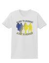 Glory to Ukraine Glory to Heroes Womens T-Shirt-TooLoud-ABC Underwear