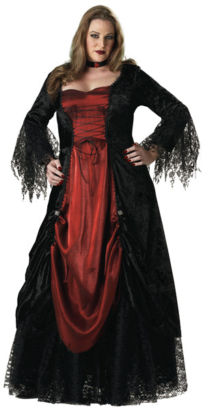 Gothic Vampira Plus Costume