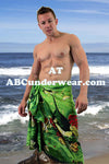 Green Orca Sarong - BLOWOUT SALE!