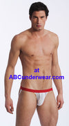 Gregg Basixx White Jockstrap-Gregg Homme-ABC Underwear