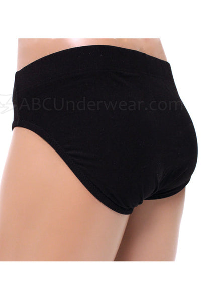 Gregg Contoured Microfiber Brief Underwear - black-Gregg Homme-ABC Underwear