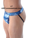 Gregg Homme Blue Camouflage Jockstrap - Clearance