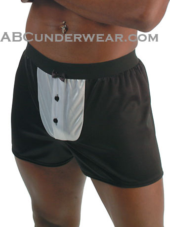 Gregg Homme Satin Knit Tuxedo Boxer