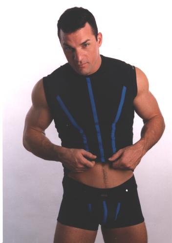 Gregg Stripe Muscle Shirt