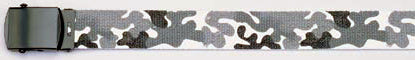 Grey Camo Belt