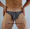 Grey Racer Sheer Pouch Bikini - Clearance-NDS Wear-ABC Underwear