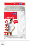 Hanes Big Men's Briefs 3 pack-hanes-ABC Underwear