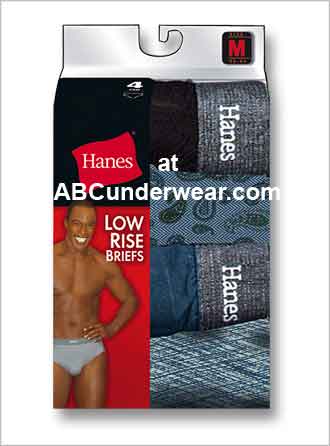 Hanes Low Rise Briefs 4 PK