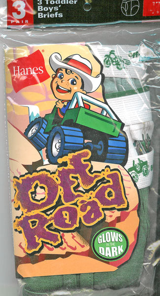 Hanes Toddler Boys Briefs 3 Pack