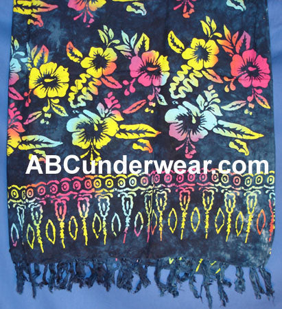 Hawaiian Flower Sarong