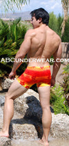 Hawaiian Sunset Wonder Trunk -Closeout-Male Power-ABC Underwear