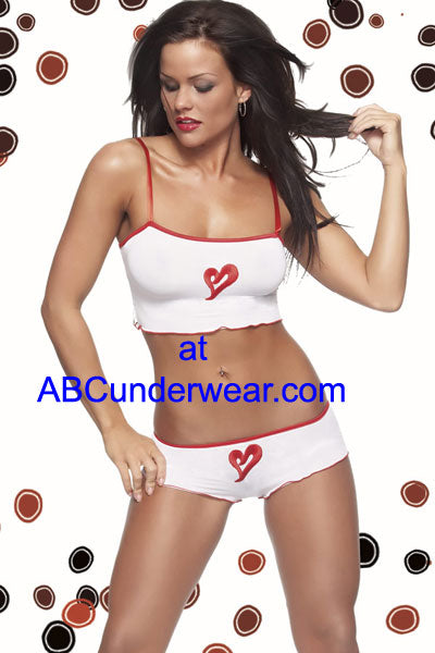 Heart Patch Cami and Short set