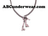 Hematite Plated Necklace With Keys-ABCunderwear.com-ABC Underwear