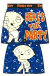 Here's The Party Men's Boxer-Briefly Stated-ABC Underwear