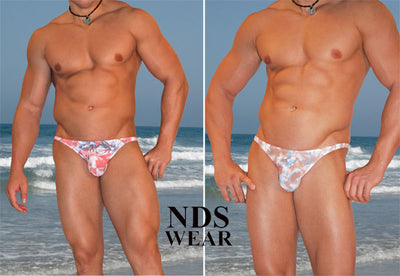 Hibiscus Men's Bikini Underwear - BLOWOUT SALE!