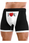 I Heart U - Mens Boxer Brief Underwear-NDS Wear-ABC Underwear