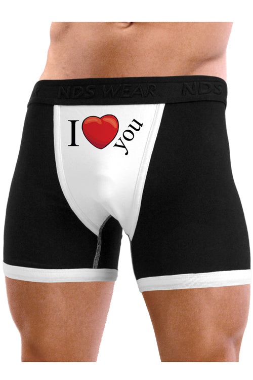 I Heart You - Mens Boxer Brief Underwear