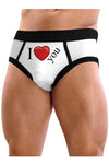 I Heart You - Mens Briefs Underwear-NDS Wear-ABC Underwear