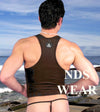 Jacquard Men's Tank Top-nds wear-ABC Underwear