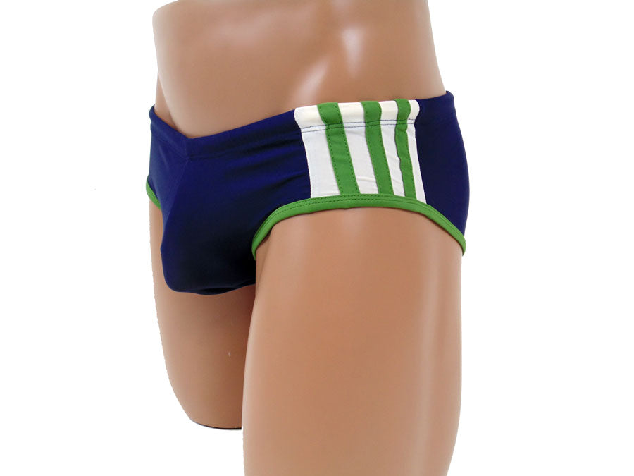 Jocko Jay Tri-Stripe Racer Mens Swim -Closeout