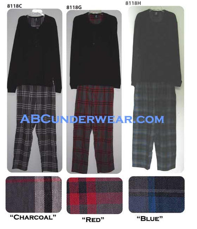 Jocko Mens Loungewear Set - Top and Bottom -Closeout-jocko-ABC Underwear