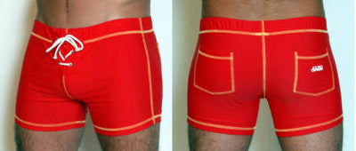 Jocko Randall Contrast Stitch Swimwear -Closeout-Jocko-ABC Underwear