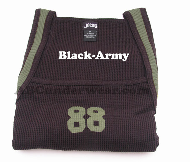 Jocko Terrence Thermal Square Neck Tank Top - Closeout