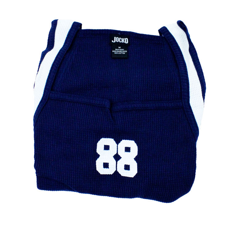 Jocko Terrence Thermal Square Neck Tank Top - Closeout