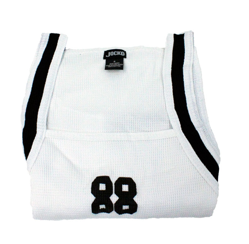 Jocko Terrence Thermal Square Neck Tank Top - Closeout