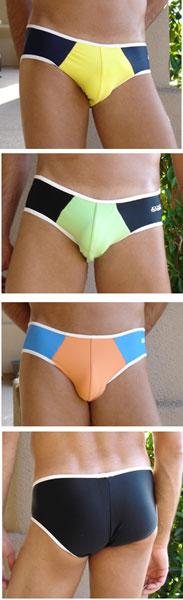 Jocko Tritone Contrast Mens Bikini -Closeout-Jocko-ABC Underwear