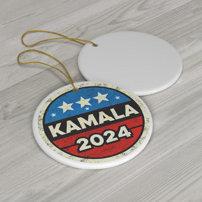 Kamala 2024 President Ceramic Ornament