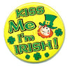Kiss Me I'm Irish Button-ABCunderwear.com-ABC Underwear