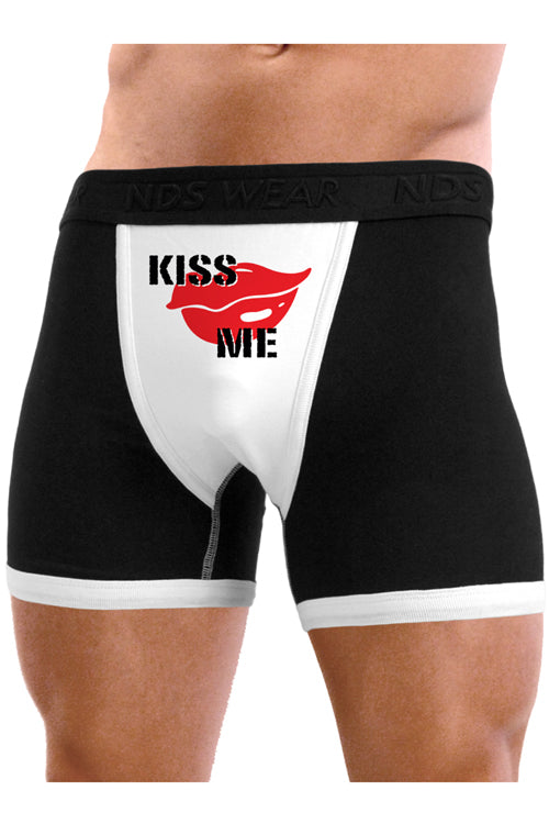 Kiss Me - Mens Boxer Brief Underwear