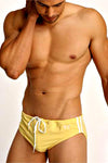 LASC Aussie Drawstring Sport Stripe Swim Bikini-LASC-ABC Underwear