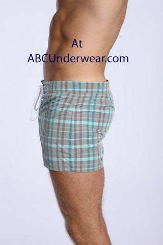 LASC Gray Swim Shorts-LASC-ABC Underwear