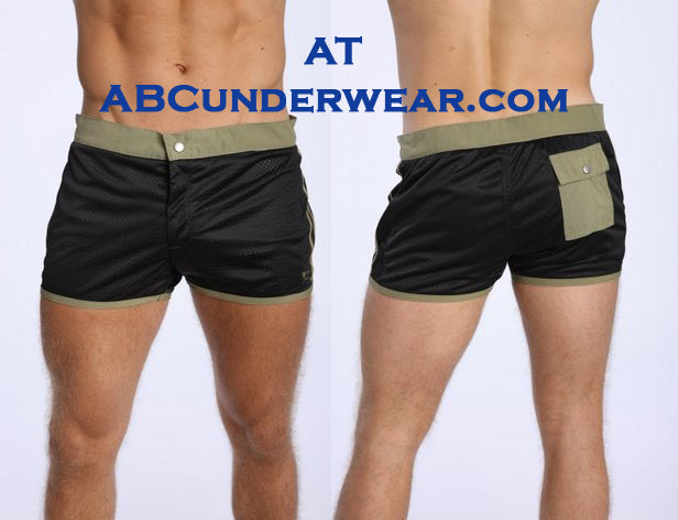 LASC Mesh Squarecut Swimsuit