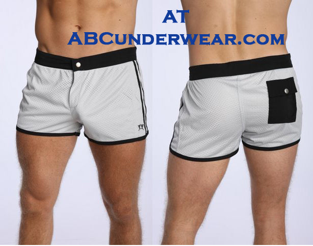 LASC Mesh Squarecut Swimsuit