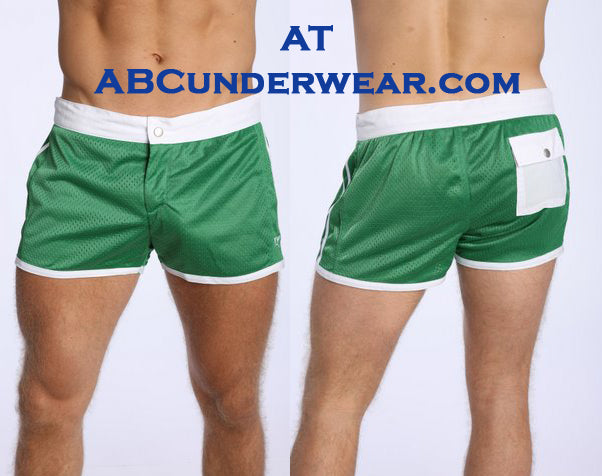 LASC Mesh Squarecut Swimsuit